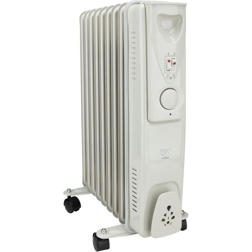 Radiateur Mobile Bain D'huile 2000w - Blanc