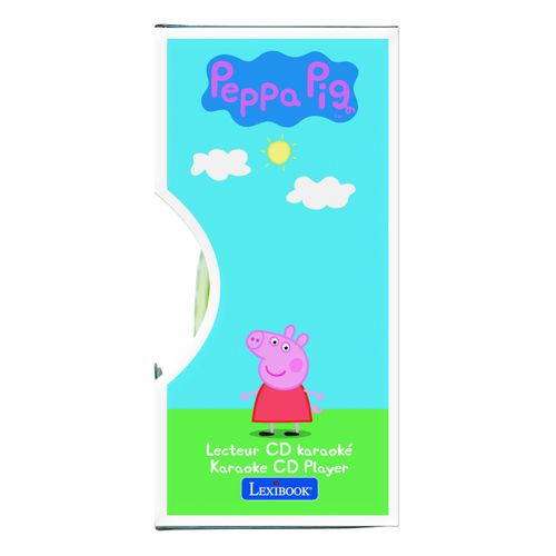 Lecteur Cd Portable Avec 2 Microphones Peppa Pig