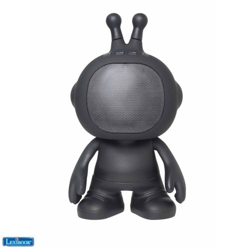 Enceintes Bluetooth Stereo En Forme De Robot Avec Effets Lumineux, Finition Rubber