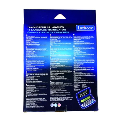 Traducteur Électronique De Poche 15 Langues