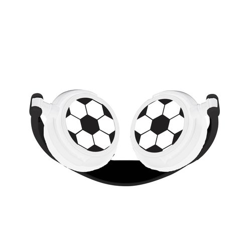 Casque Stéréo Filaire Pliable Football Avec Limitation De Volume D'écoute