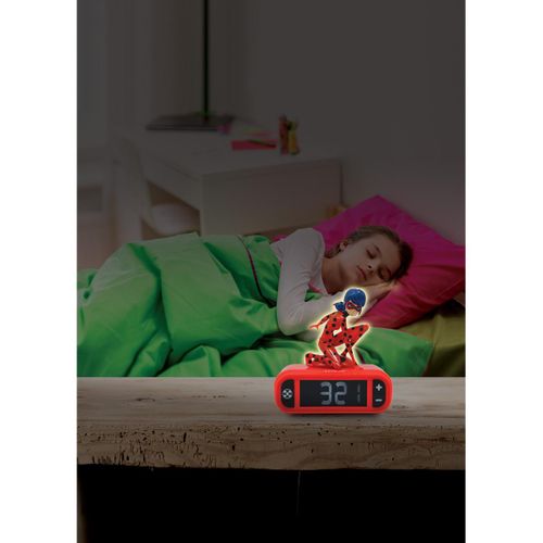 Réveil Avec Veilleuse Miraculous En 3d