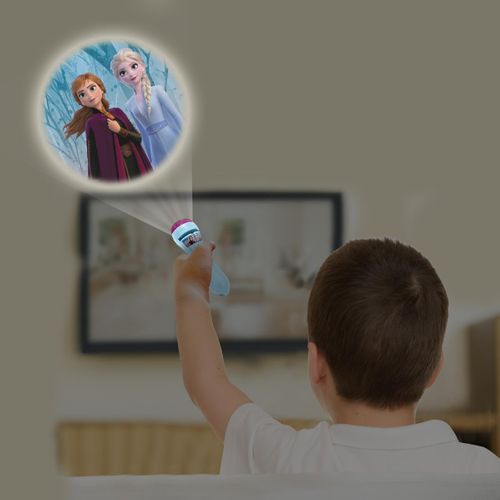 Projecteur à Histoires Et Lampe Torche Reine Des Neiges