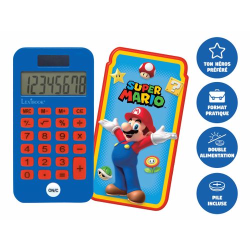 Calculatrice De Poche Super Mario