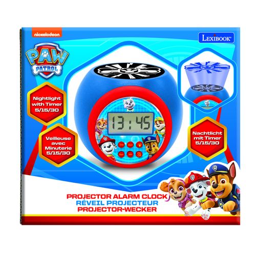 Réveil Projecteur Pat Patrouille