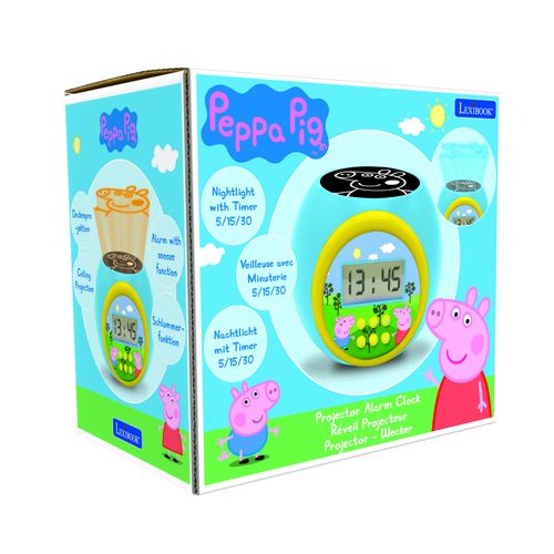 Réveil Projecteur Peppa Pig