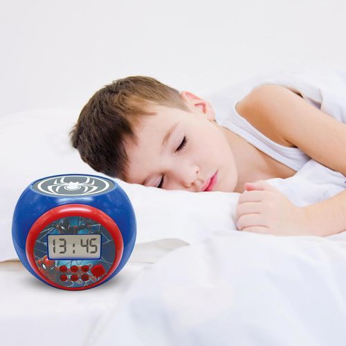 Réveil Projecteur Spiderman