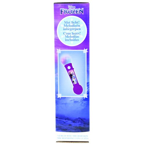 Microphone Lumineux Avec Mélodies Et Effets Sonores Reines Des Neiges