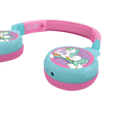 Casque 2 En 1 Licorne Bluetooth Et Filaire Avec Limitation De Son