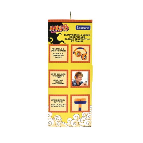 Casque 2 En 1 Naruto Bluetooth Et Filaire Avec Limitation De Son