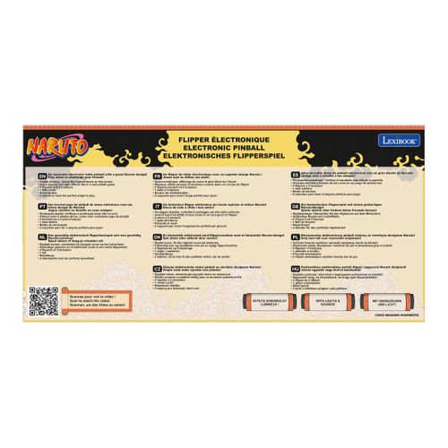 Flipper Électronique De Table Naruto
