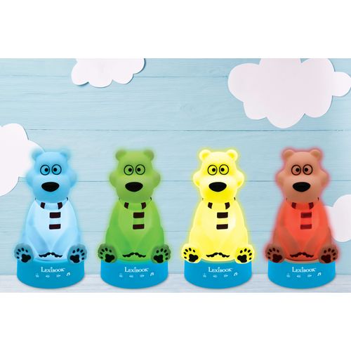 Compteur D’histoires Ourson En 3d Avec Veilleuse (espagnol)