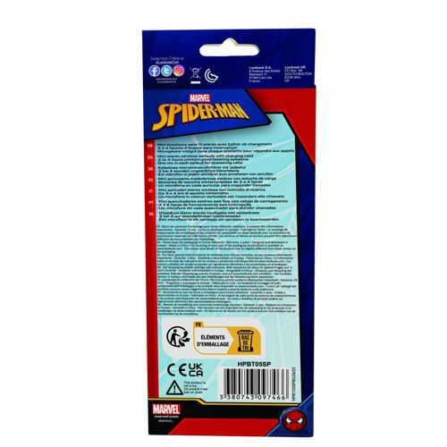 Ecouteurs Spiderman Sans Fil Bluetooth