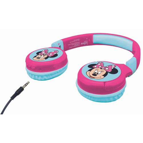 Casque 2 En 1 Minnie Mouse Bluetooth Et Filaire Avec Limitation De Son