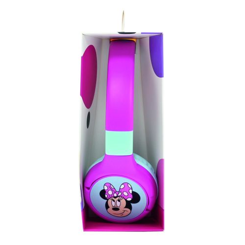Casque 2 En 1 Minnie Mouse Bluetooth Et Filaire Avec Limitation De Son