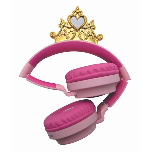 Casque Lumineux Pliable Bluetooth Et Filaire Princesses Disney Avec Limitation Du Volume