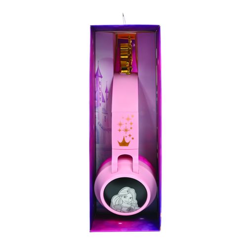 Casque Lumineux Pliable Bluetooth Et Filaire Princesses Disney Avec Limitation Du Volume