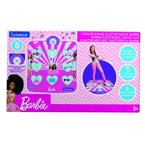 Tapis De Danse Électronique Bluetooth Et Lumineux Barbie