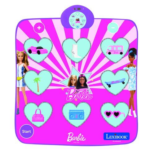 Tapis De Danse Électronique Bluetooth Et Lumineux Barbie