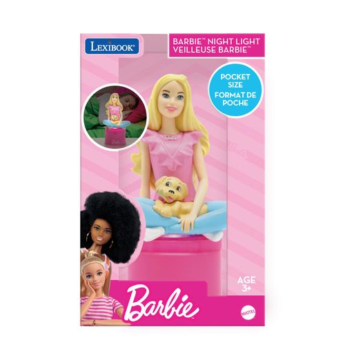 Veilleuse En 3d Avec Variation De Couleurs Design Barbie