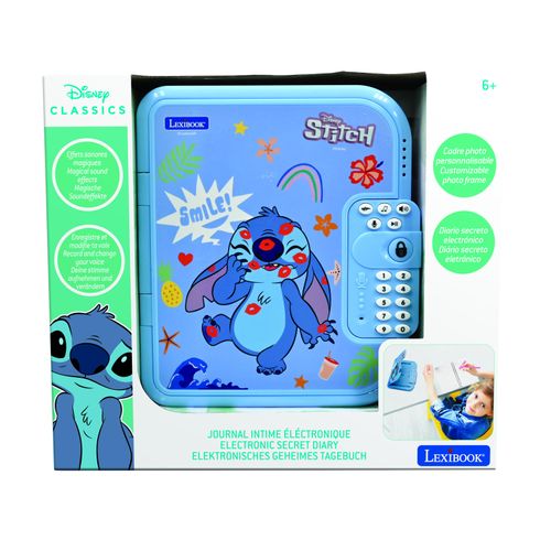 Journal Intime Électronique Avec Coffre-fort Stitch