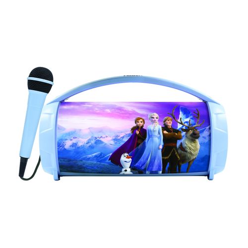 Enceinte Bluetooth Sans-fil Lumineuse Avec Micro La Reine Des Neiges