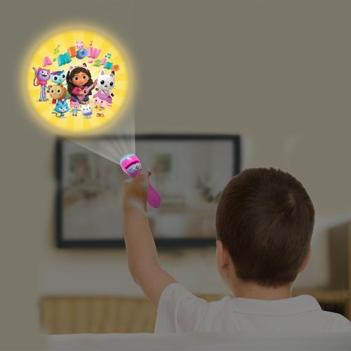 Projecteur à Histoires Et Lampe Torche Gabby Et La Maison Magique