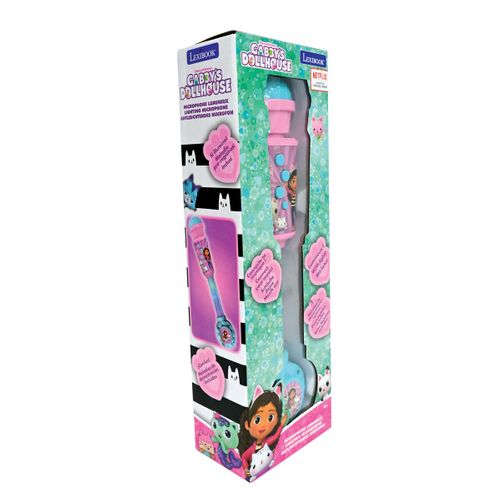 Microphone Gabby Et La Maison Magique Avec Tube Lumineux Et Enceinte