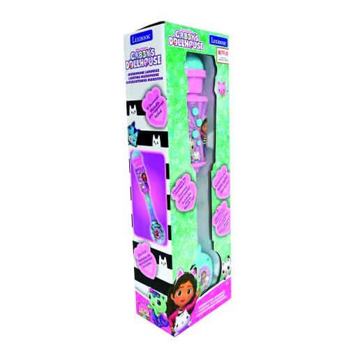 Microphone Gabby Et La Maison Magique Avec Tube Lumineux Et Enceinte