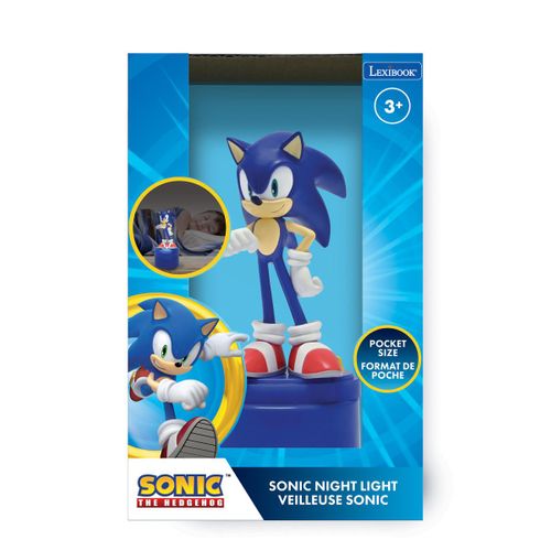 Veilleuse En 3d Avec Variation De Couleurs Sonic