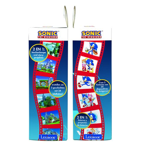 Projecteur à Histoires Et Lampe Torche Sonic