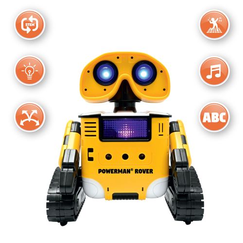 Mon Robot Multifonction Avec Changeur De Voix, Contrôle Par Geste, Musiques Et Lumières