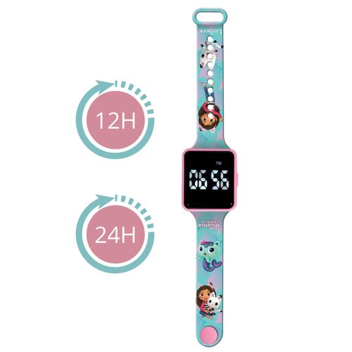 Montre Digitale LED Gabby Et La Maison Magique