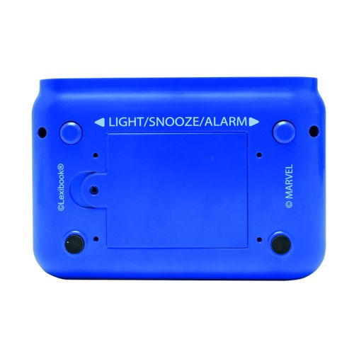 Réveil Avec Veilleuse Captain America En 3d