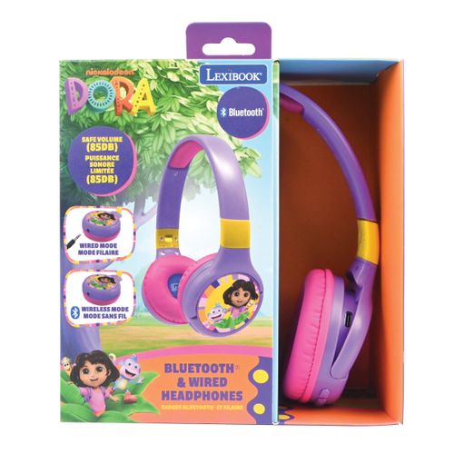 Casque 2 En 1 Dora Bluetooth Et Filaire Avec Limitation De Son
