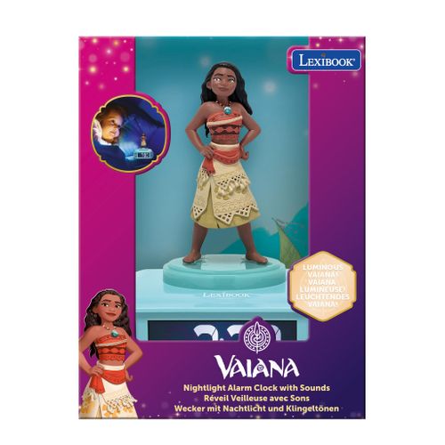 Réveil Avec Veilleuse Vaiana En 3d