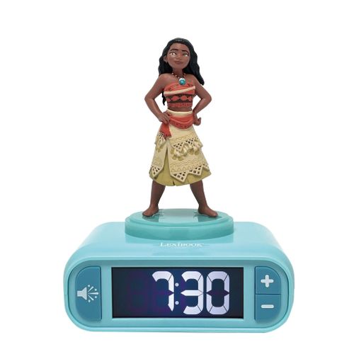 Réveil Avec Veilleuse Vaiana En 3d