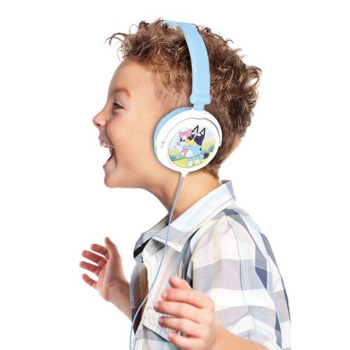 Casque Stéréo Filaire Pliable Avec Limitation De Volume D'écoute Bluey