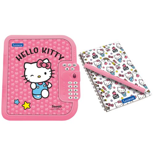 Journal Intime Électronique Avec Coffre-fort Hello Kitty