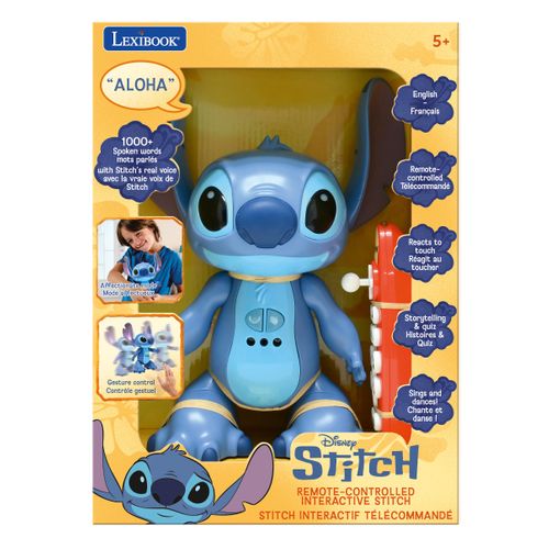 Robot télécommandé interactif LEXIBOOK bilingue Stitch