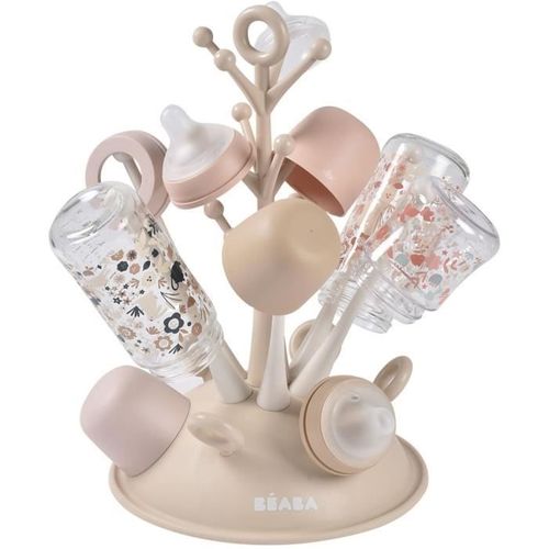 Egoutte-biberons Arbre - Jusqu'a 6 Biberons - Argile