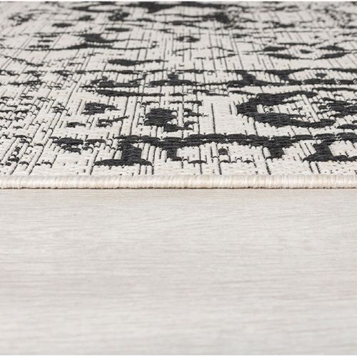 Tapis Intérieur Extérieur Kimpo En Polypropylène - Gris Foncé - 120x170 Cm