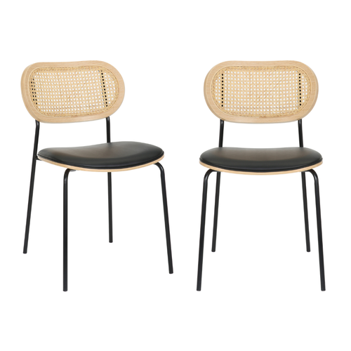Lot De 2 Chaises De Séjour L57 Cm