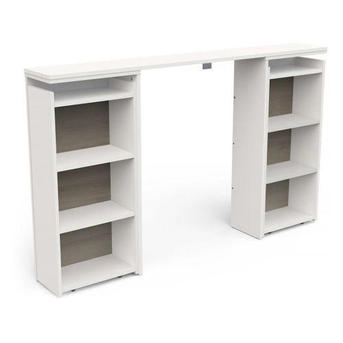 Pont De Lit 6 Niches " Clyde"  - Blanc