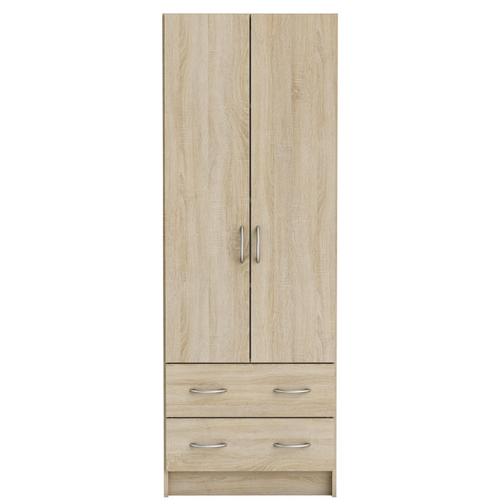 Armoire Lingère 2 Portes 2 Tiroirs Laud