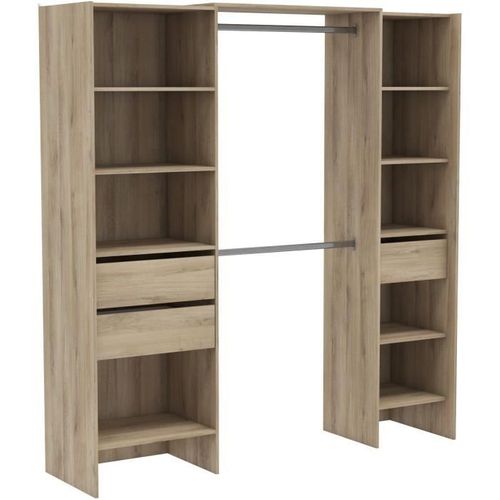 Kit Dressing Extensible - Miami - Chêne Kronberg - 191,8 X 50 X 204,5 Cm -