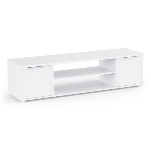 Meuble TV L.150 cm AXELLE blanc