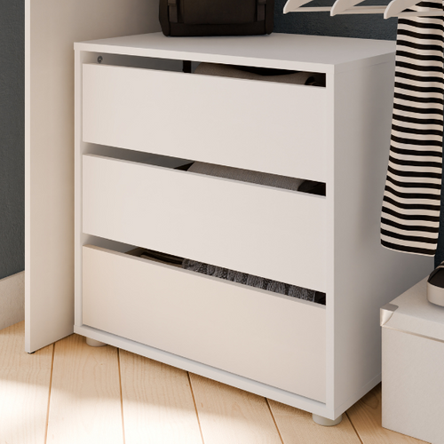 Bloc Rangement Tyblok 3 Tiroirs H 58 Cm