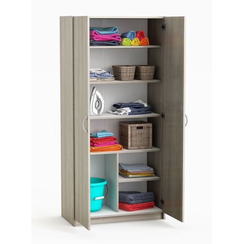 Armoire De Rangement Contemporaine Chêne Clair Fredo