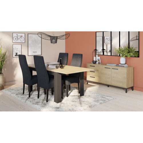 Buffet 2 Portes 3 Tiroirs Craft